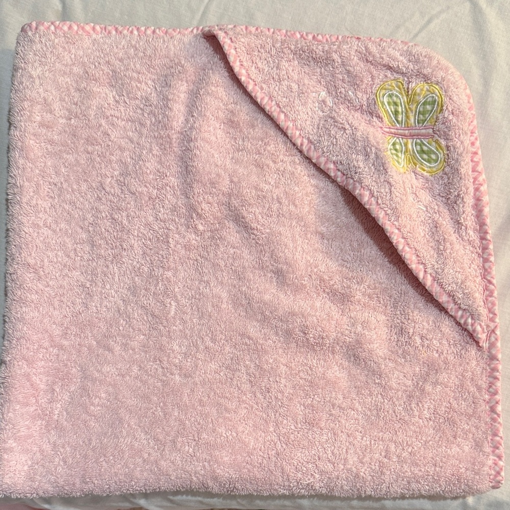 Pottery Barn Kids Soft Pink Towel
